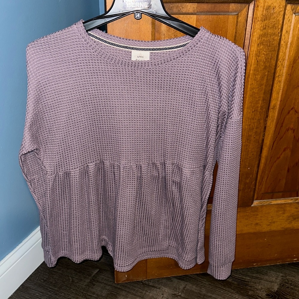 Long sleeve Knox rose top